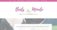 Desktop Screenshot of beetsperminute.com